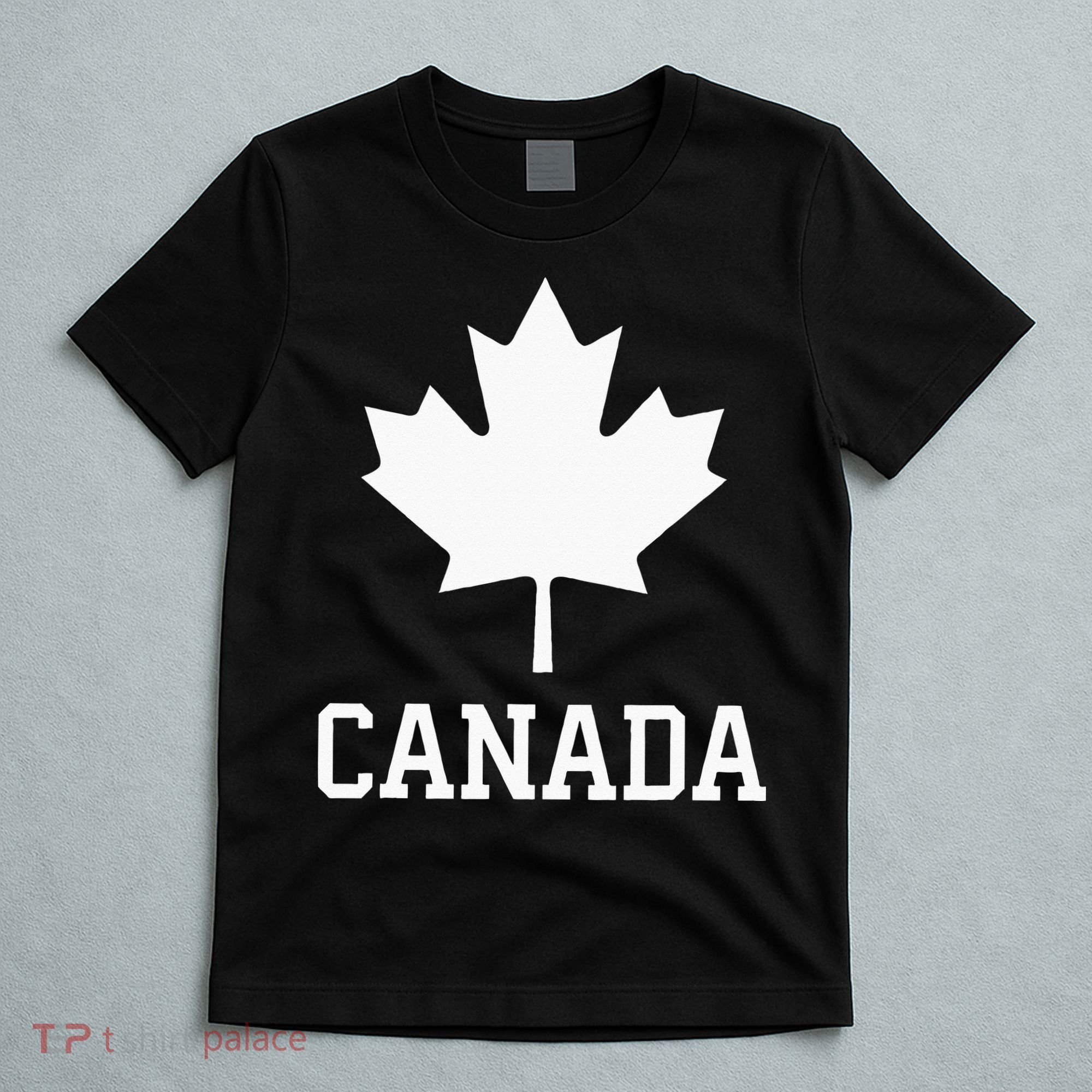 Canada Women Men Kids Canadian Maple Flag Canada Day T-Shirt
