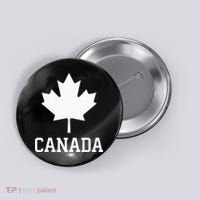 Canada Women Men Kids Canadian Maple Flag Canada Day Button thumb 0