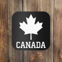 Canada Women Men Kids Canadian Maple Flag Canada Day Coaster thumb 0