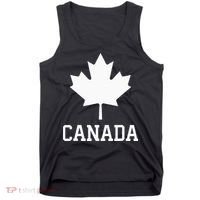 Canada Women Men Kids Canadian Maple Flag Canada Day Tank Top thumb 0