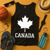 Canada Women Men Kids Canadian Maple Flag Canada Day Tank Top thumb 4