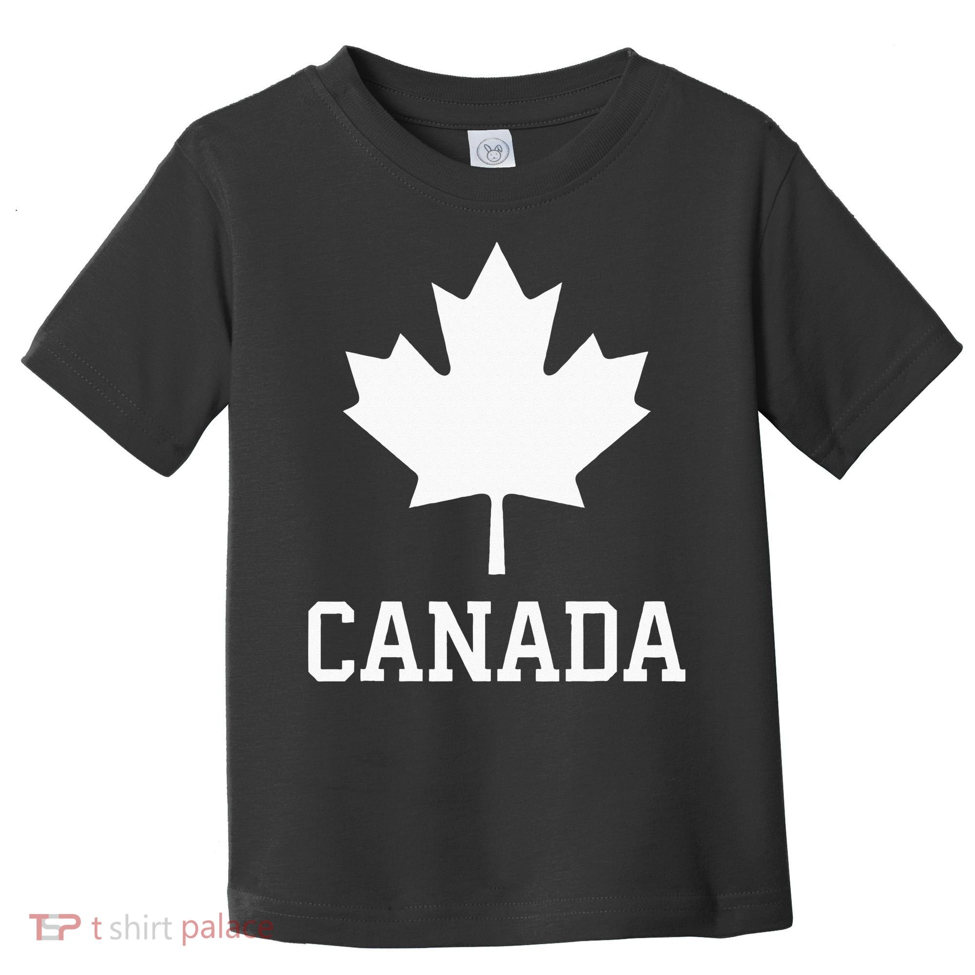 Canada Women Men Kids Canadian Maple Flag Canada Day Toddler T-Shirt
