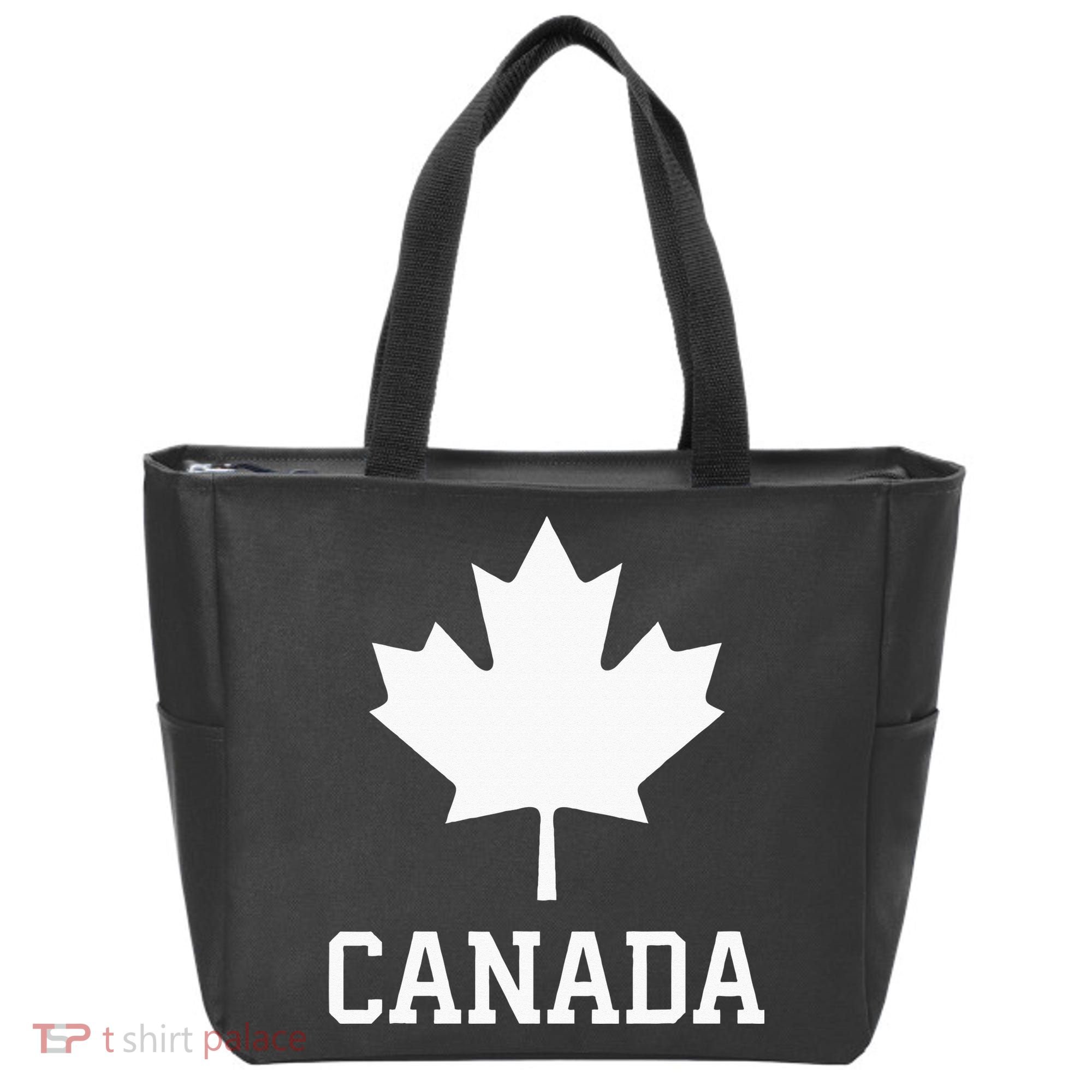 Canada Women Men Kids Canadian Maple Flag Canada Day Tote Bag