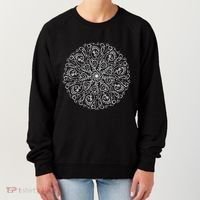 Curse Word Mandala Graphic Women's Sweatshirt thumb 0