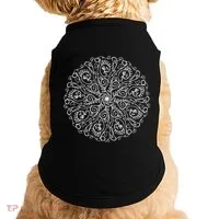 Curse Word Mandala Graphic Doggie Tank thumb 0