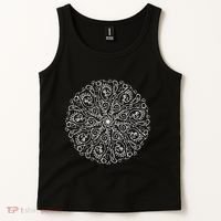Curse Word Mandala Graphic Tank Top thumb 2
