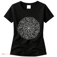Curse Word Mandala Graphic Women's T-Shirt thumb 0