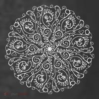 Curse Word Mandala Graphic Women's Hoodie thumb 2