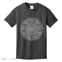 Curse Word Mandala Graphic Kids T-Shirt thumb 0