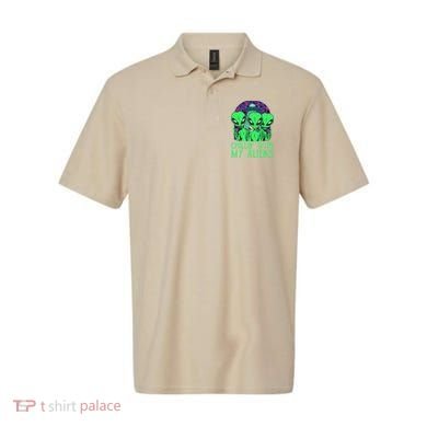 Chillin With My Aliens Group Halloween Polo