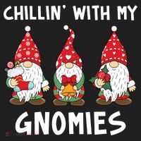Chillin With My Gnomies Christmas Holiday Women's Sweatshirt thumb 2