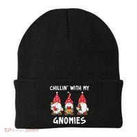Chillin With My Gnomies Christmas Holiday Beanie thumb 0