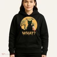 Cat What Murderous Black Cat Halloween Day Hoodie thumb 5