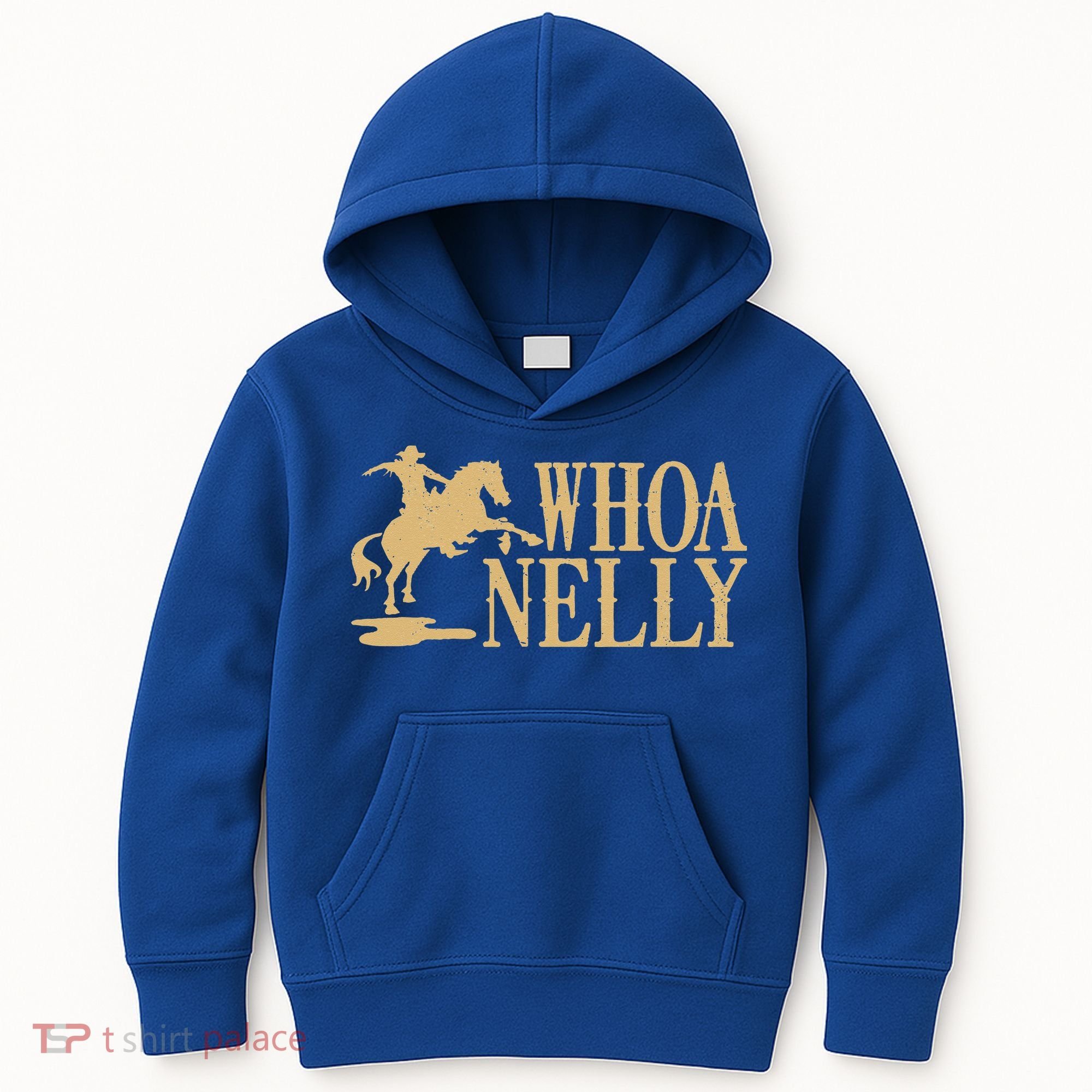 Casual Whoa Nelly Horse Country Kids Hoodie
