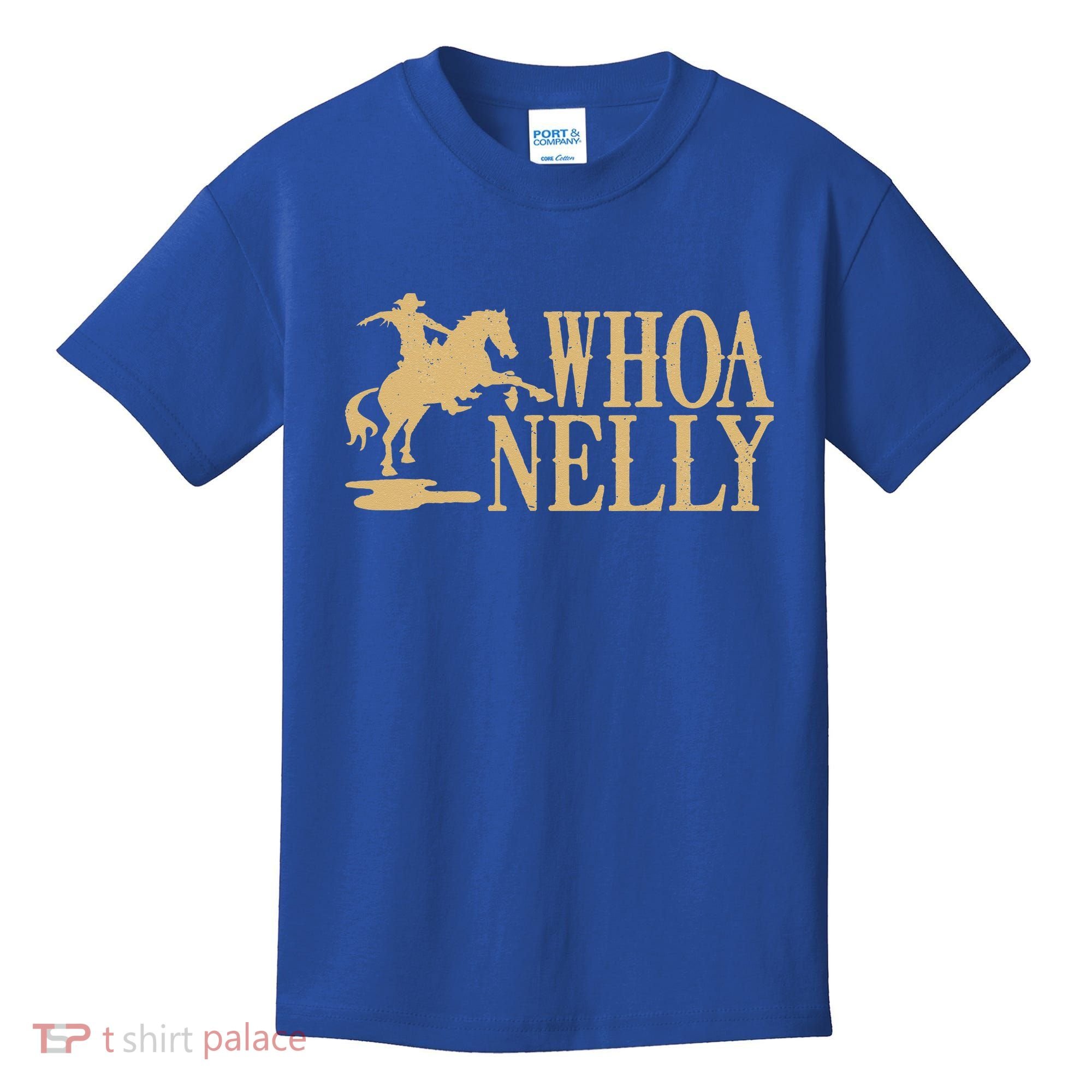Casual Whoa Nelly Horse Country Kids T-Shirt