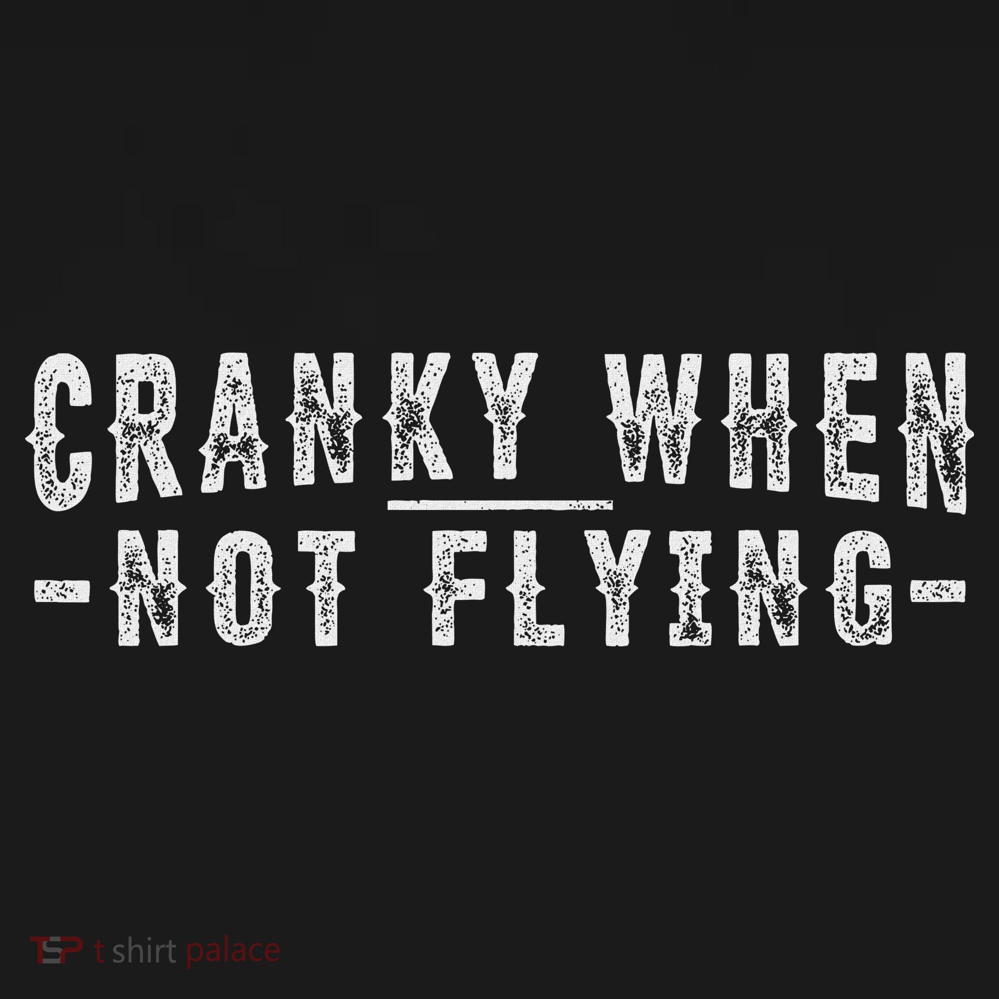 Cranky When Not Flying Funny Cranky Pilot When Not Flying Women's Long Sleeve Shirt