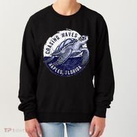 Chasing Waves Naples Florida Women's Sweatshirt thumb 0