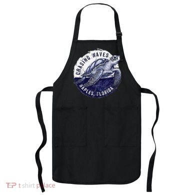 Chasing Waves Naples Florida Apron