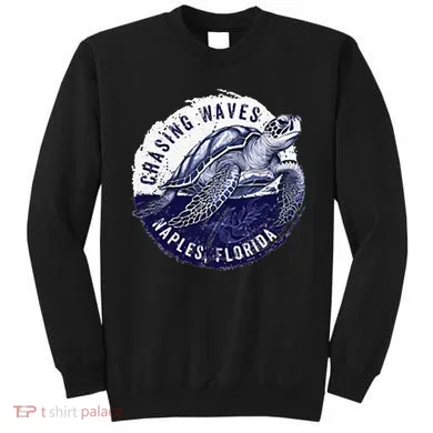 Chasing Waves Naples Florida Sweatshirt