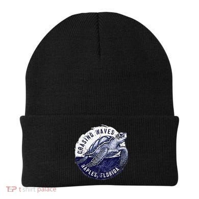Chasing Waves Naples Florida Beanie