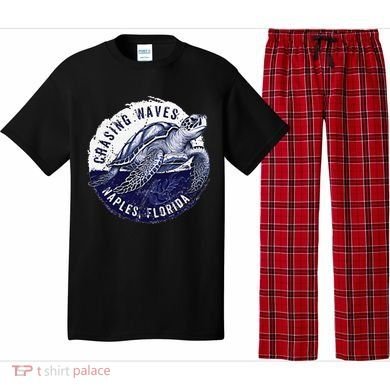 Chasing Waves Naples Florida Pajama Set
