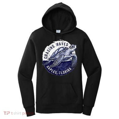 Chasing Waves Naples Florida Women's Hoodie