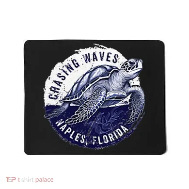 Chasing Waves Naples Florida Mousepad