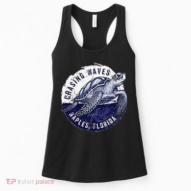 Chasing Waves Naples Florida Women's Tank Top