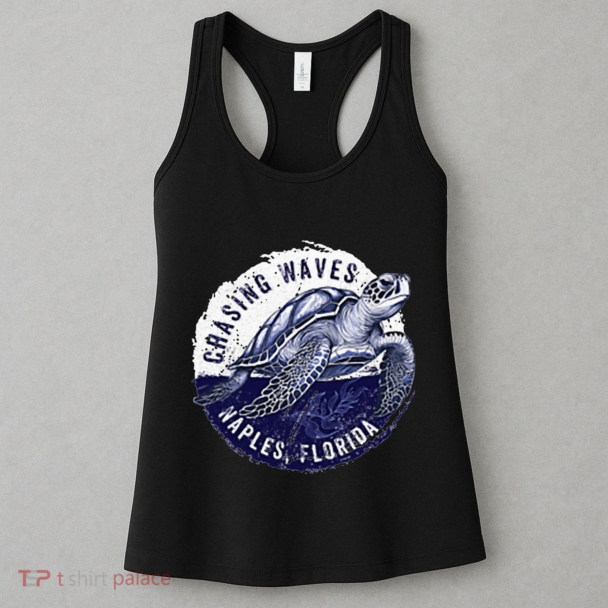 Chasing Waves Naples Florida Women's Tank Top