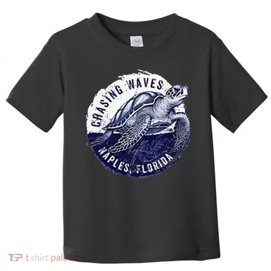 Chasing Waves Naples Florida Toddler T-Shirt