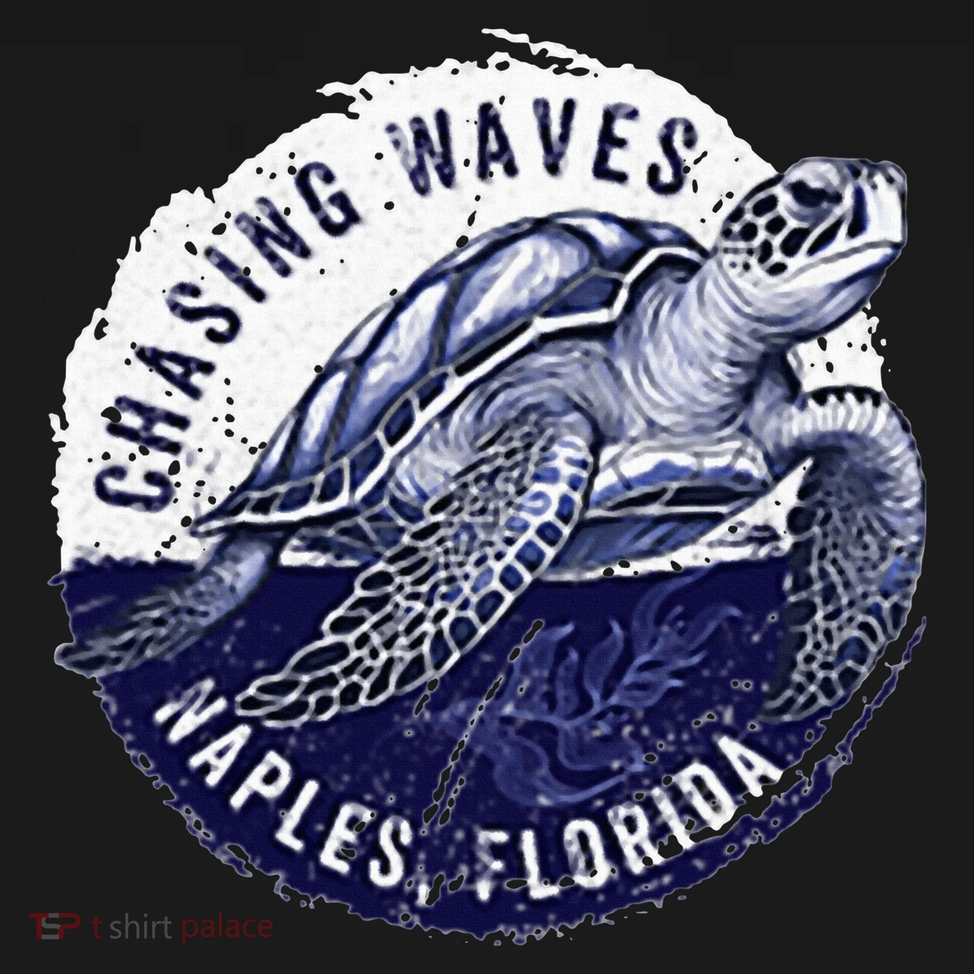 Chasing Waves Naples Florida Toddler T-Shirt