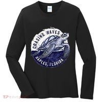 Chasing Waves Naples Florida Women's Long Sleeve Shirt thumb 0