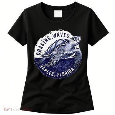 Chasing Waves Naples Florida Women's T-Shirt
