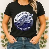 Chasing Waves Naples Florida Women's T-Shirt thumb 2