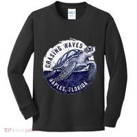 Chasing Waves Naples Florida Kids Long Sleeve Shirt thumb 0