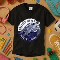Chasing Waves Naples Florida Kids T-Shirt thumb 3