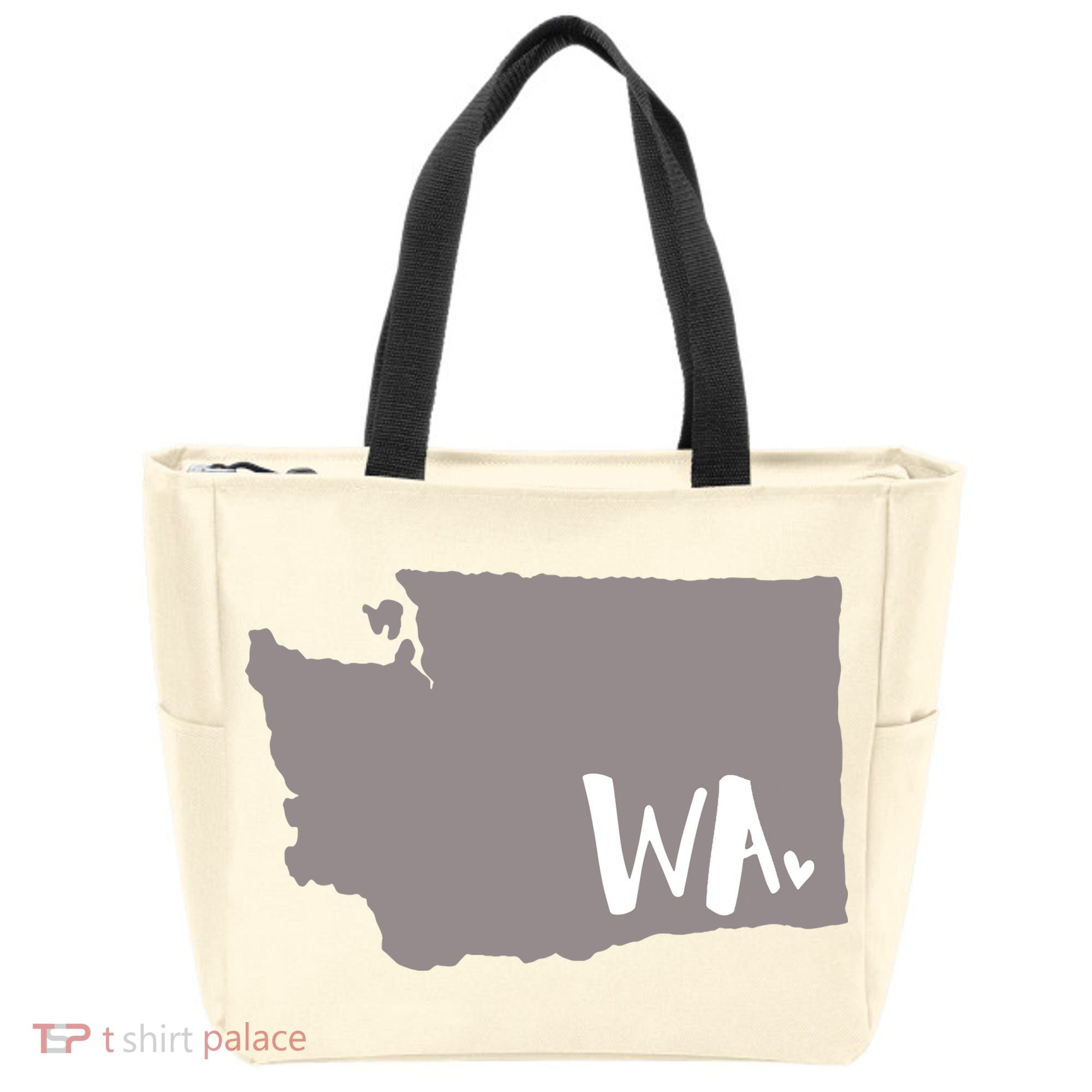 Cute Washington Outline Gift From Wa Tote Bag