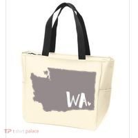Cute Washington Outline Gift From Wa Tote Bag thumb 3