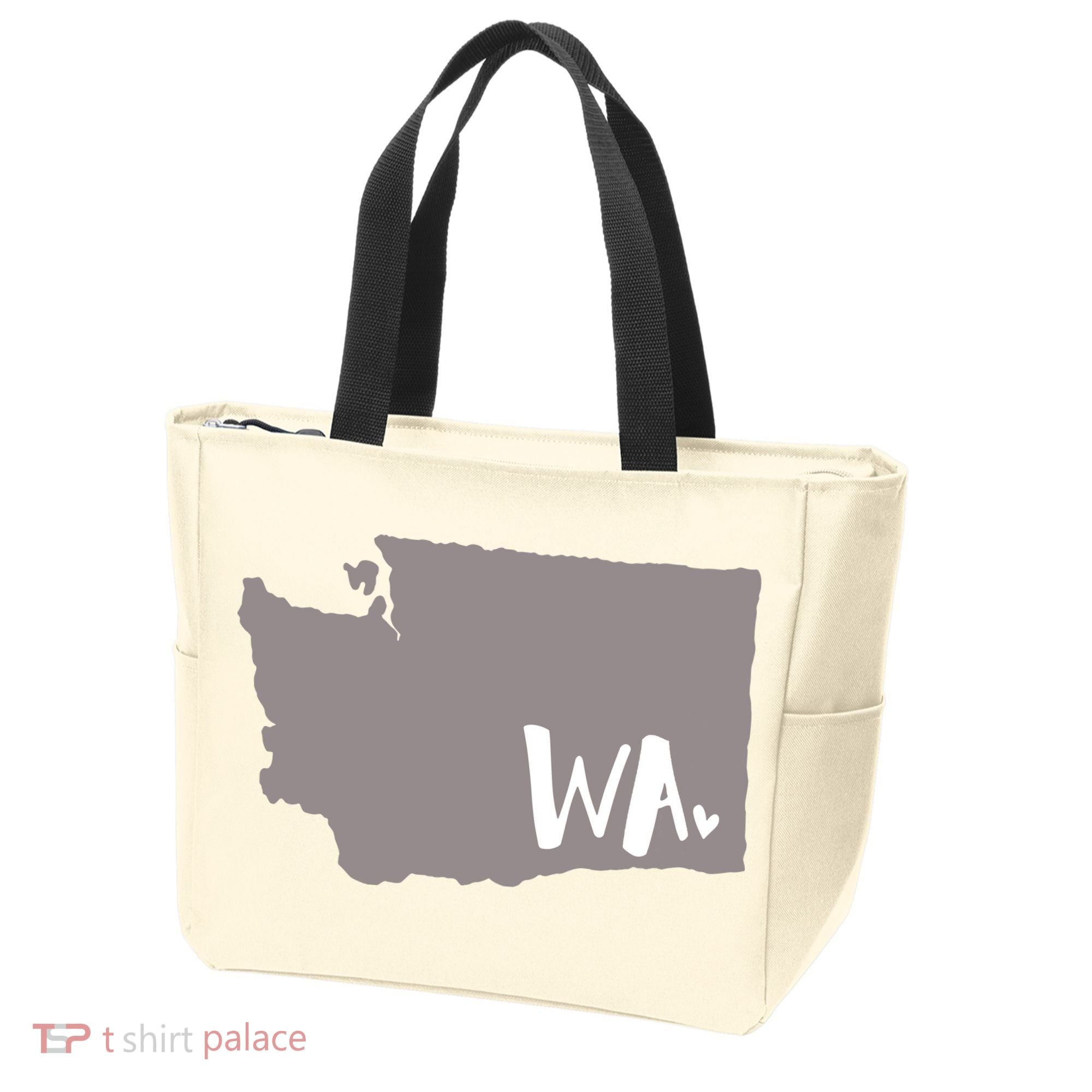 Cute Washington Outline Gift From Wa Tote Bag