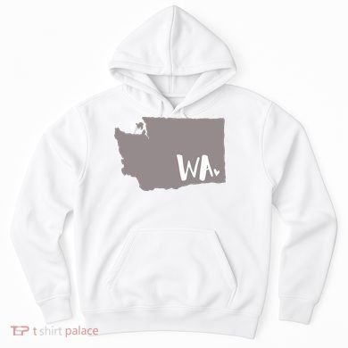 Cute Washington Outline Gift From Wa Hoodie