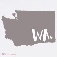 Cute Washington Outline Gift From Wa T-Shirt thumb 7
