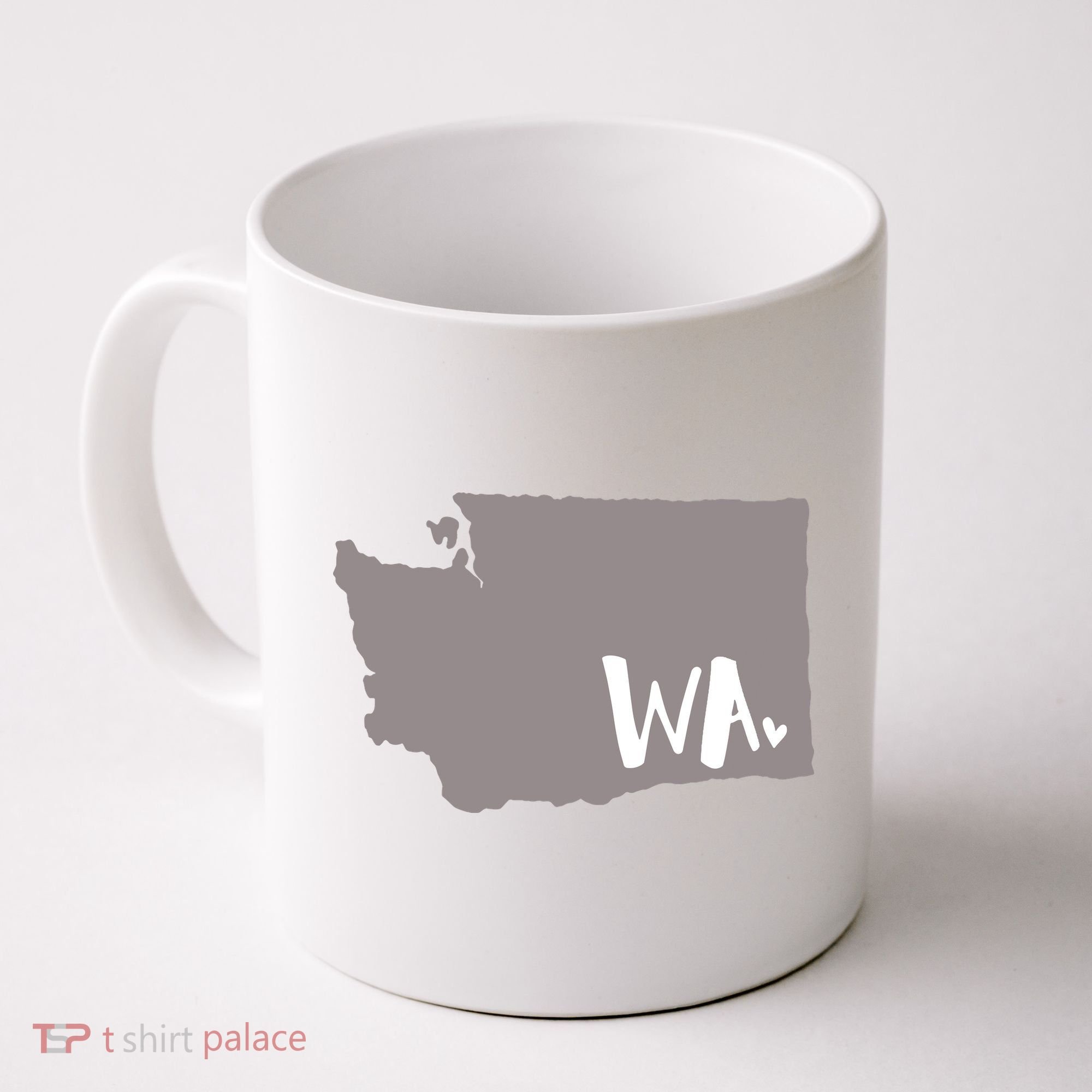 Cute Washington Outline Gift From Wa Coffee Mug