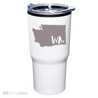 Cute Washington Outline Gift From Wa Tumbler thumb 0