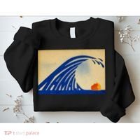 Cute Wave Of Blue Wave Kamala For Kamala Funny Trump Sweatshirt thumb 2
