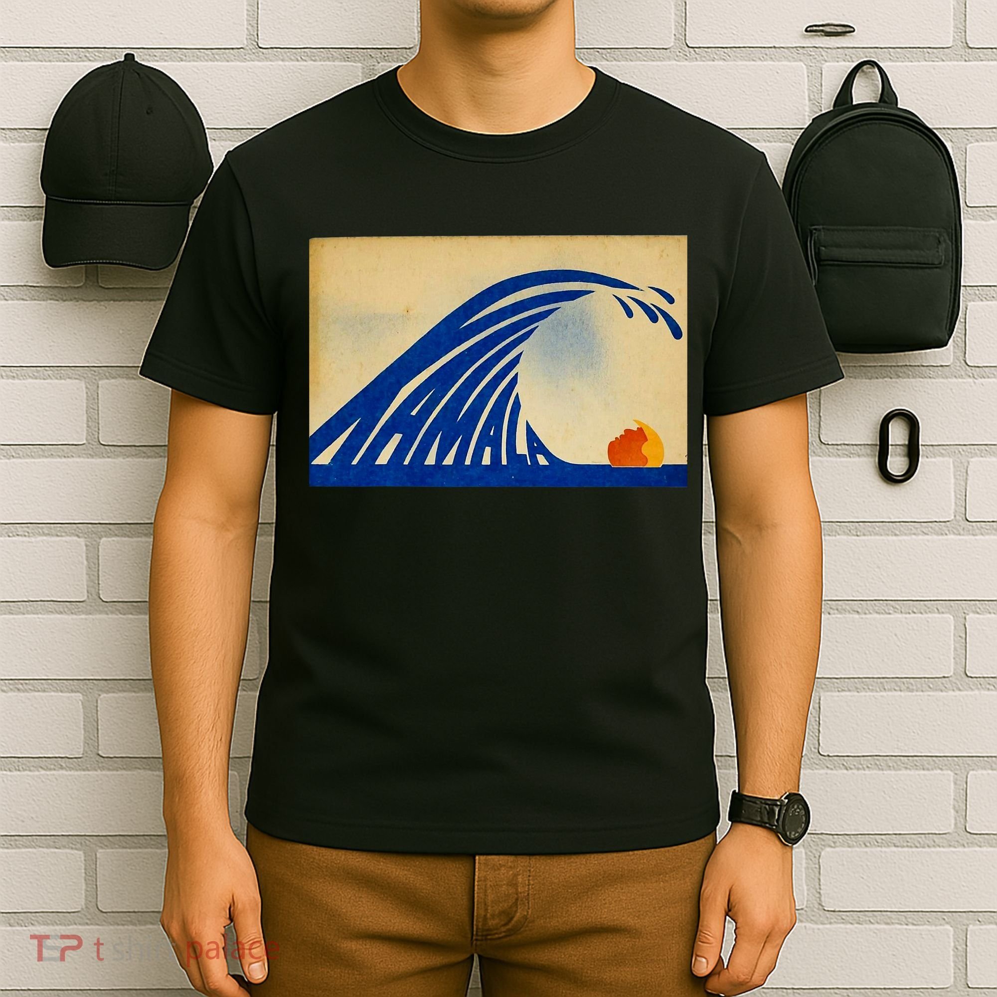 Cute Wave Of Blue Wave Kamala For Kamala Funny Trump T-Shirt