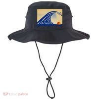 Cute Wave Of Blue Wave Kamala For Kamala Funny Trump Bucket Hat thumb 0