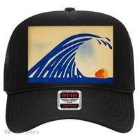 Cute Wave Of Blue Wave Kamala For Kamala Funny Trump Hat thumb 0