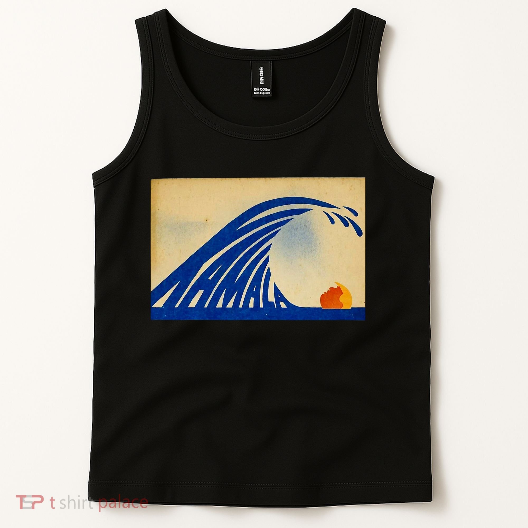 Cute Wave Of Blue Wave Kamala For Kamala Funny Trump Tank Top
