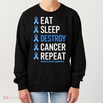 Cancer Warrior Prostate Cancer Awareness Women's Sweatshirt