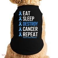 Cancer Warrior Prostate Cancer Awareness Doggie Tank thumb 0